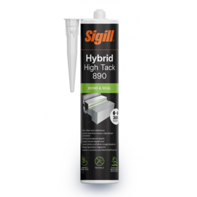 Lepilna in tesnilna masa Sigill Hybrid High Tack 890 Lepila